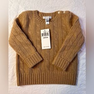 Ralph Lauren 100% cashmere baby sweater 18-24 months